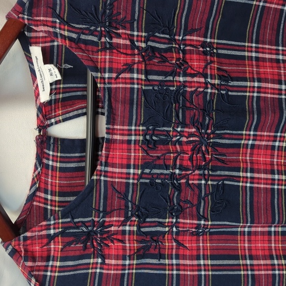 Beach Lunch Lounge Size M Long Sleeve Blouse 100% cotton - Picture 6 of 13